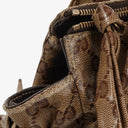 Gucci Hysteria GG Crystal Coated Canvas Beige/Ebony Top Handle Bag