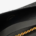 Christian Dior Black Honeycomb Chain Shouder Bag