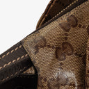 Gucci Hysteria GG Crystal Coated Canvas Beige/Ebony Top Handle Bag