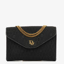 Christian Dior Black Honeycomb Chain Shouder Bag