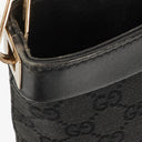 Gucci GG Canvas And Leather Shoulder Hobo Bag
