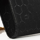Christian Dior Black Honeycomb Chain Shouder Bag