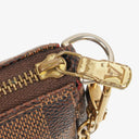 Louis Vuitton Mini Pochette Accessoires Damier Ebene Clutch Handbag