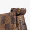 Louis Vuitton Mini Pochette Accessoires Damier Ebene Clutch Handbag