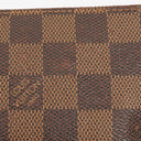 Louis Vuitton Mini Pochette Accessoires Damier Ebene Clutch Handbag