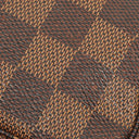Louis Vuitton Mini Pochette Accessoires Damier Ebene Clutch Handbag