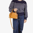 Louis Vuitton Alma BB Beige Monogram Vernis Leather Handbag