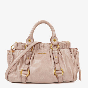 Miu Miu Vitello Lux Satchel Bag