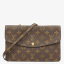 Louis Vuitton Monogram Pochette Double Rabat Shoulder Bag
