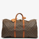 Louis Vuitton Keepall 55 Monogram Canvas Travel Bag