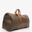 Louis Vuitton Keepall 55 Monogram Canvas Travel Bag