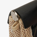 Hermes Herbag Natural/Black Vache Hunter Criss Viking 2 In 1 Bag