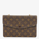 Louis Vuitton Monogram Pochette Double Rabat Shoulder Bag