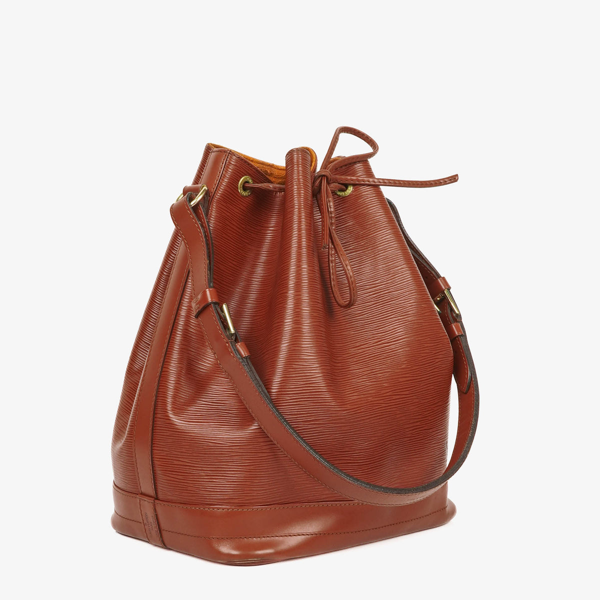 Louis Vuitton Noe Grande GM Brown EPI Leather Shoulder Bag