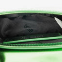 Diesel Green Metalic Mirrored Leather 1DR-XS-S Mini Bag