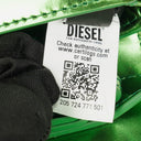 Diesel Green Metalic Mirrored Leather 1DR-XS-S Mini Bag