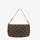 Louis Vuitton Pochette Accessoires Monogram Canvas Clutch Handbag