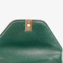 Valextra Iside Green Leather Handbag