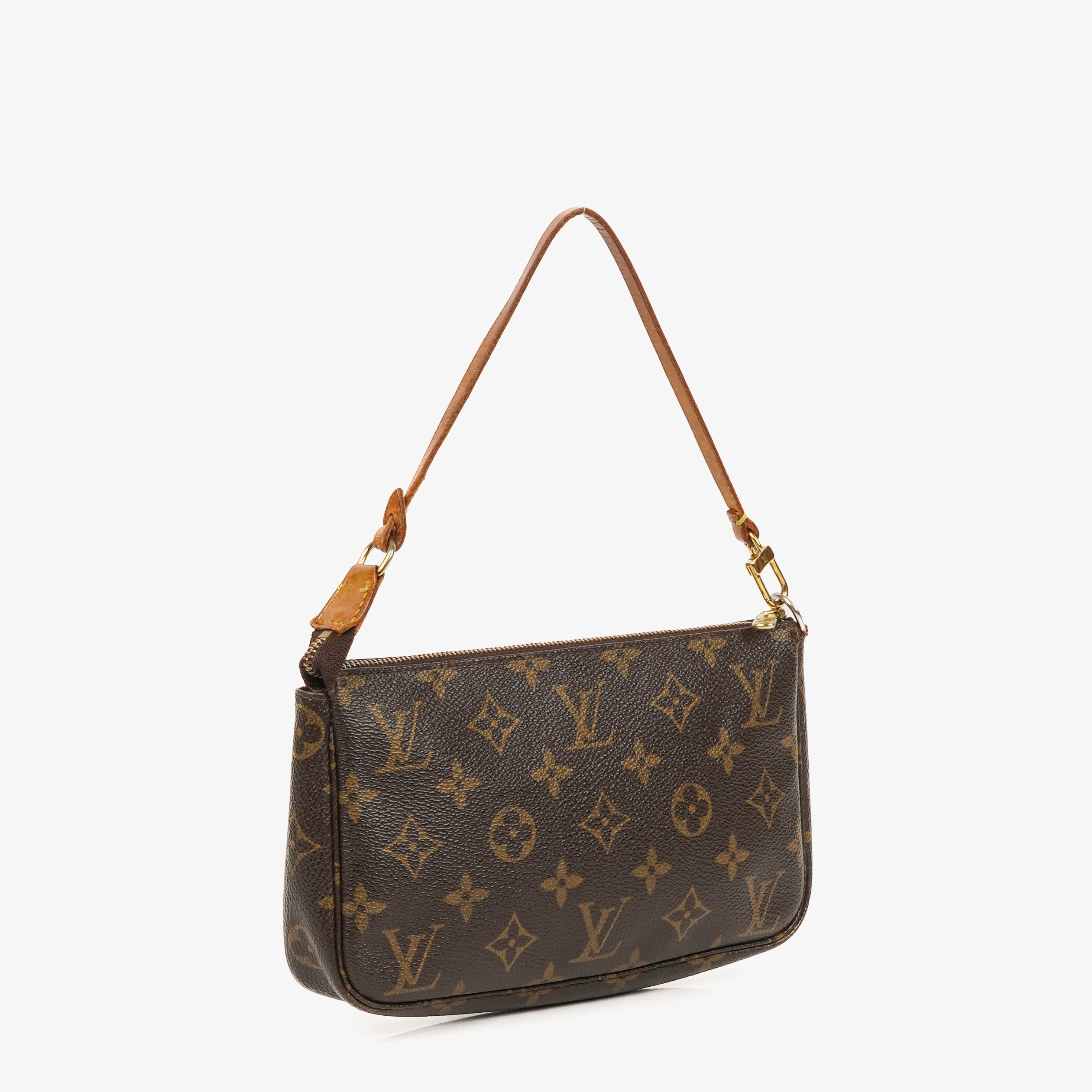 Louis Vuitton Pochette Accessoires Monogram Canvas Clutch Handbag