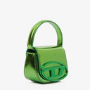 Diesel Green Metalic Mirrored Leather 1DR-XS-S Mini Bag