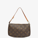 Louis Vuitton Pochette Accessoires Monogram Canvas Clutch Handbag