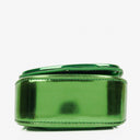 Diesel Green Metalic Mirrored Leather 1DR-XS-S Mini Bag