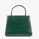 Valextra Iside Green Leather Handbag