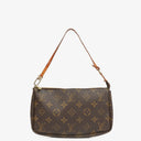Louis Vuitton Pochette Accessoires Monogram Canvas Clutch Handbag