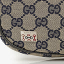 Gucci Charmy Navy GG Canvas Hobo Bag