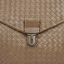 Bottega Veneta Intrecciato VN Brown Briefcase Ebano