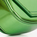 Diesel Green Metalic Mirrored Leather 1DR-XS-S Mini Bag