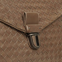 Bottega Veneta Intrecciato VN Brown Briefcase Ebano