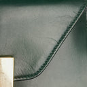 Valextra Iside Green Leather Handbag