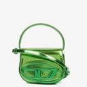 Diesel Green Metalic Mirrored Leather 1DR-XS-S Mini Bag