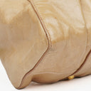 Miu Miu Vitello Beige Satchel Bag
