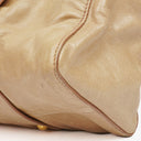 Miu Miu Vitello Beige Satchel Bag