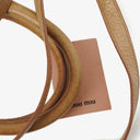Miu Miu Vitello Beige Satchel Bag