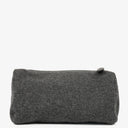 Prada Gray Wool Cosmetic Case