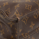 Louis Vuitton Sac Plat Monogram Canvas Bag
