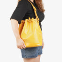 Louis Vuitton Noe Grande GM Yellow Epi Leather Shoulder Bag