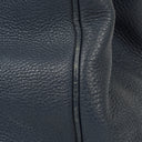 Gucci Bamboo Shopper Blue Leather Satchel Small Bag