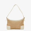 Loewe Anagram Suede Shouder Bag