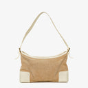 Loewe Anagram Suede Shouder Bag