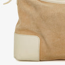 Loewe Anagram Suede Shouder Bag