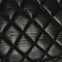 Sac appareil photo vintage Chanel en cuir matelassé noir avec ferrures plaquées or 24 carats