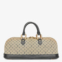 Louis Vuitton Blue Monogram Mini Lin Alma Long Handbag&nbsp;