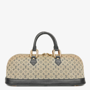 Louis Vuitton Blue Monogram Mini Lin Alma Long Handbag&nbsp;