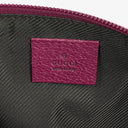 Gucci Mini Baguette Pochette Boat Pink GG Monogram Bag