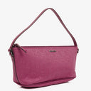 Gucci Mini Baguette Pochette Boat Pink GG Monogram Bag