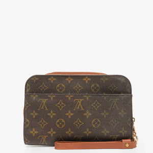 Louis Vuitton Monogram Canvas Orsay Clutch Bag